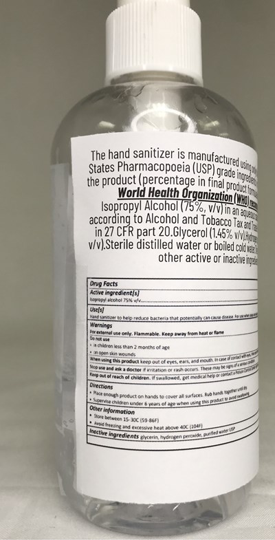 Carry On - Back of Bottle.jpg SPL unlcassified section - Carry On Back of Bottle